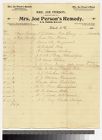 List of Mrs. Joe Person's Remedy sales